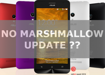 ASUS ZENFONE 5 Marshmallow Update