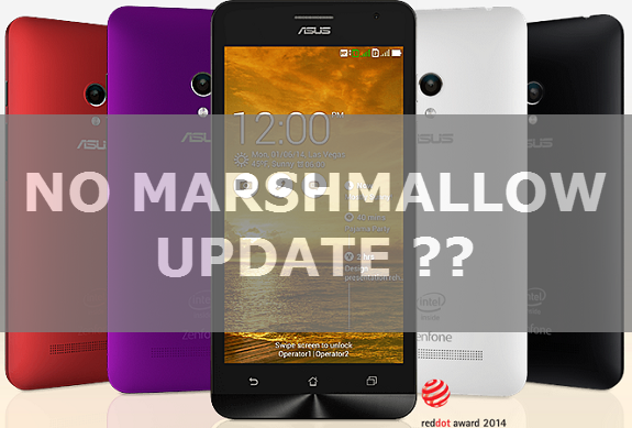 ASUS ZENFONE 5 Marshmallow Update