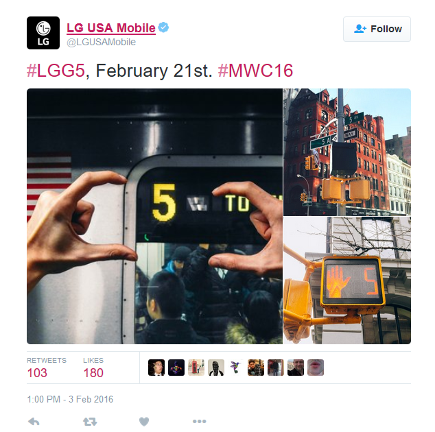 LG G5 MWC