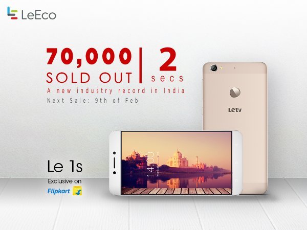 Le 1s sold out in seconds