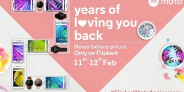 Moto Flipkart 2nd Anniversary deals