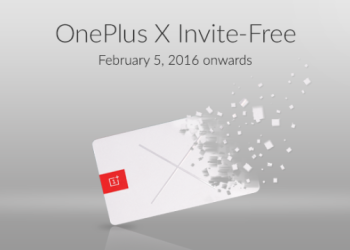 OnePlus X invite free in India