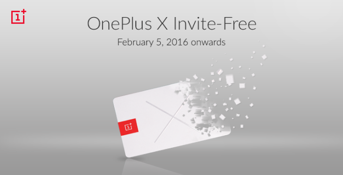 OnePlus X invite free in India