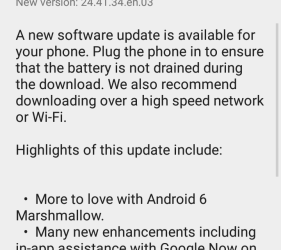 Marshmallow for moto g 2nd gen