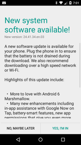 Marshmallow for moto g 2nd gen