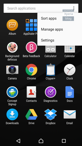 Android 6.0 Marshmallow update beta for Xperia