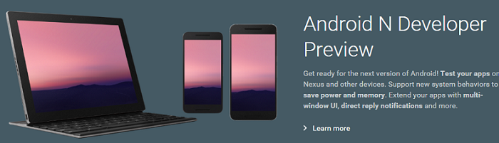 Android N Developer Preview