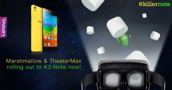K3 Note Android 6.0 Marshmallow