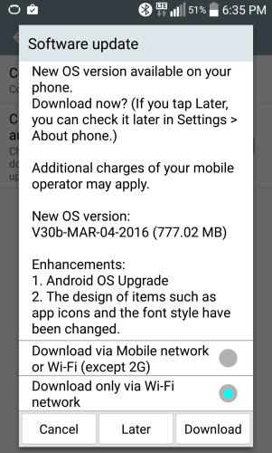Lg g3 android marshmallow