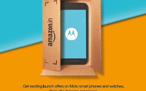 Moto on Amazon India