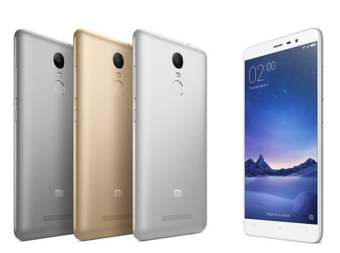 Redmi Note 3 colours