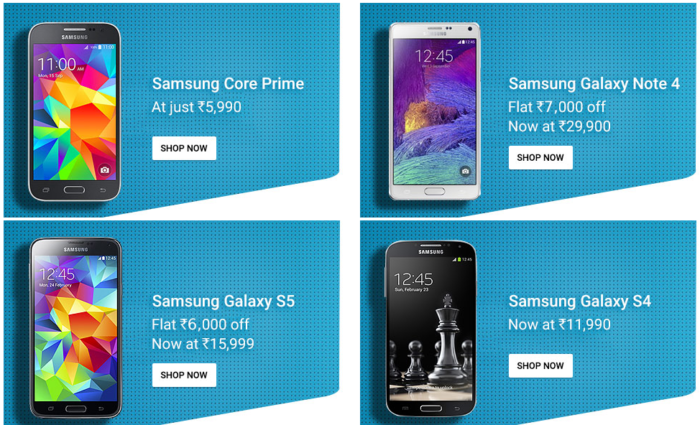 Samsung S4 S5 Note 4 sale