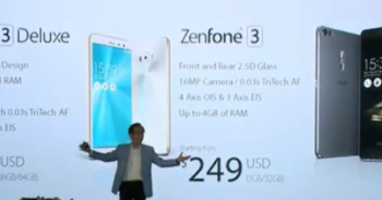 ASUS Zenfone 3 Prices Official