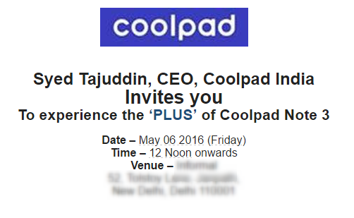 Coolpad Note 3 PLUS