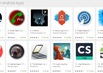 Google Play Rupee Symbol