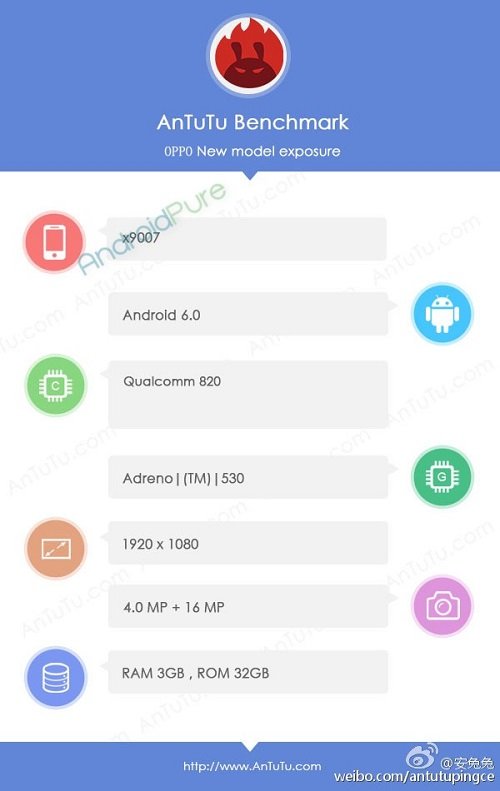 Oppo X9007