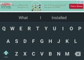 Swype ads