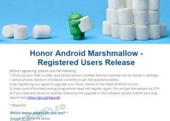 Honor 4X Marshmallow