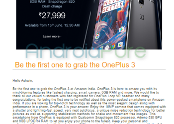 OnePlus 3 Amazon India