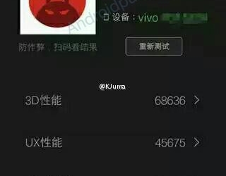 Vivo X7 Plus Antutu
