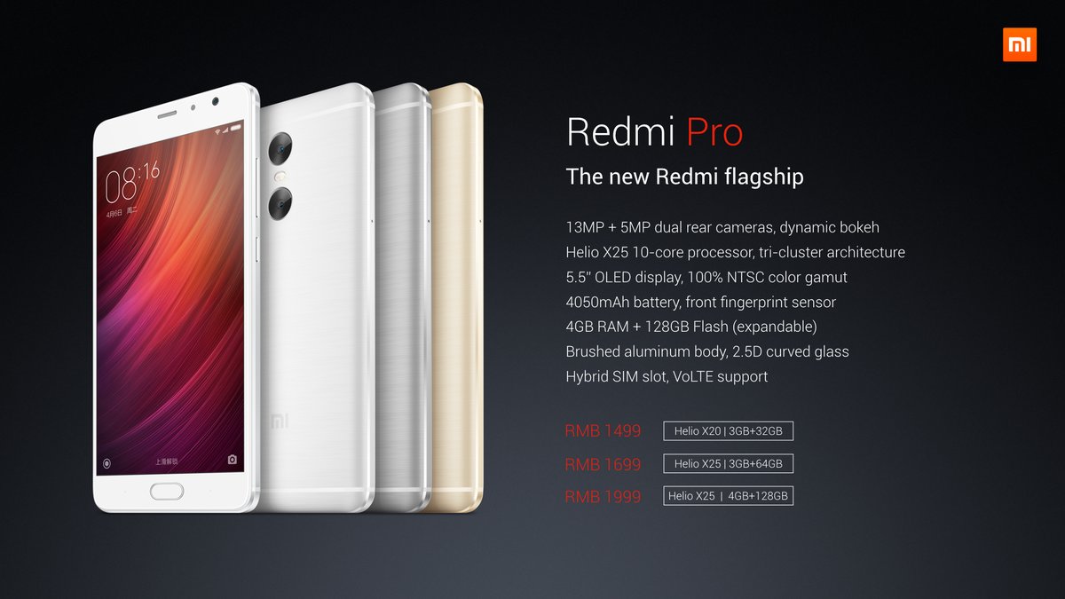 Redmi Pro official