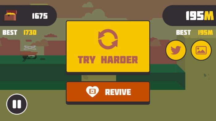 Try Harder Android game