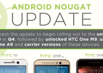 HTC 10 One A9 M9 Nougat