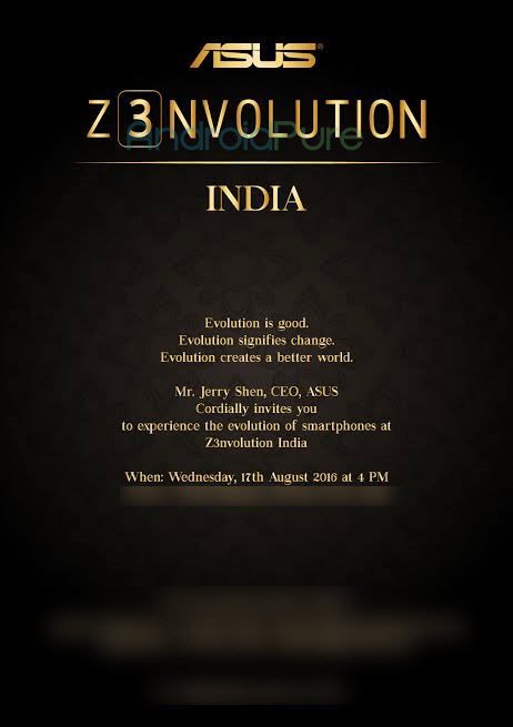 Zenfone 3 India