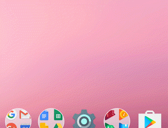 Nexus launcher g button