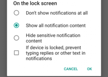 Quick reply from lockscreen nougat