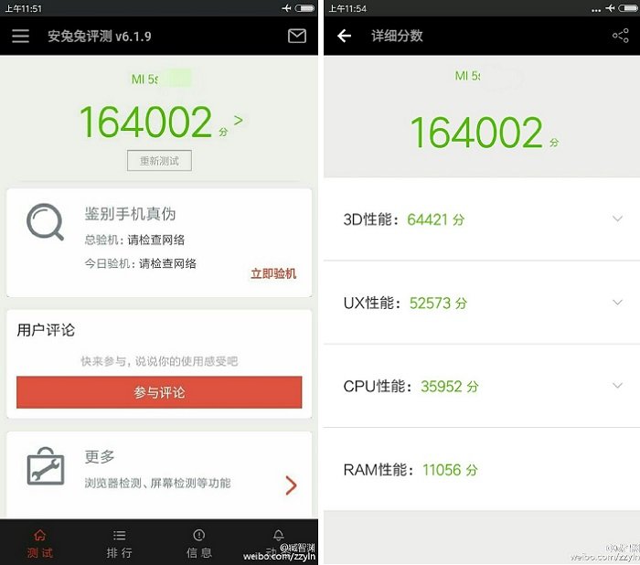 Xiaomi mi 5s