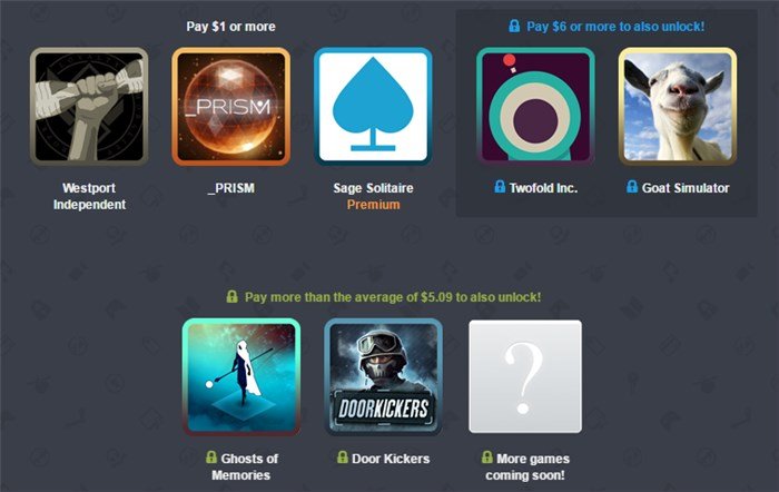 Humble mobile bundle