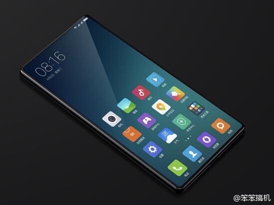 Mi note 2 bezelless a