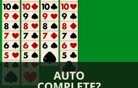 Solitaire decked out ad free auto complete