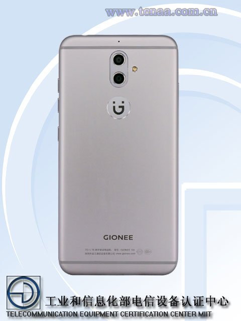 Gionee s9 dual camera