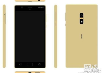 Nokia d1c render gold
