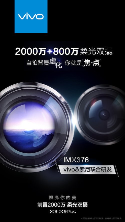 Vivo x9 sony imx376 sensor