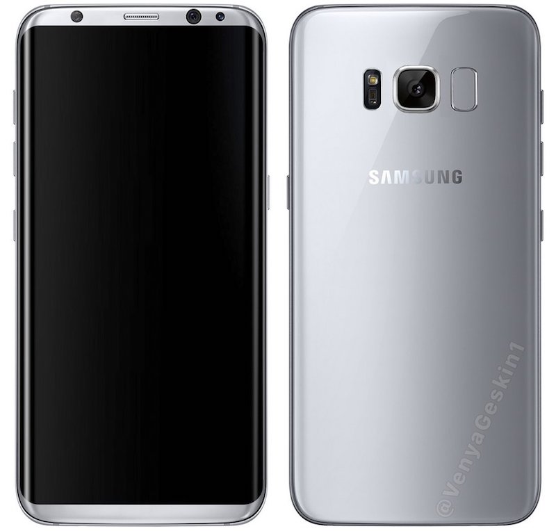 Galaxy S8 Official Render