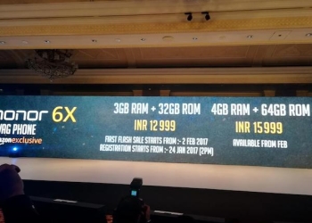 Honor 6X price
