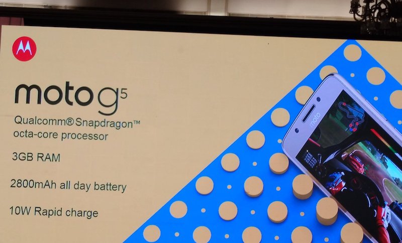 Moto G5 India