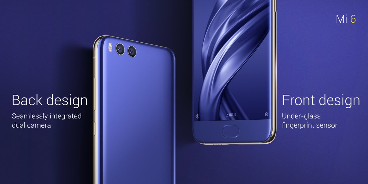 Xiaomi Mi 6 dual Camera