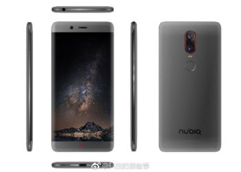 Nubia Z17 Press render