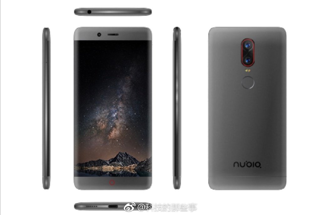 Nubia Z17 Press render
