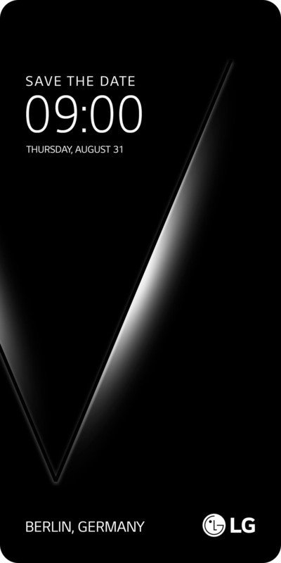 LG V30 official launch invite