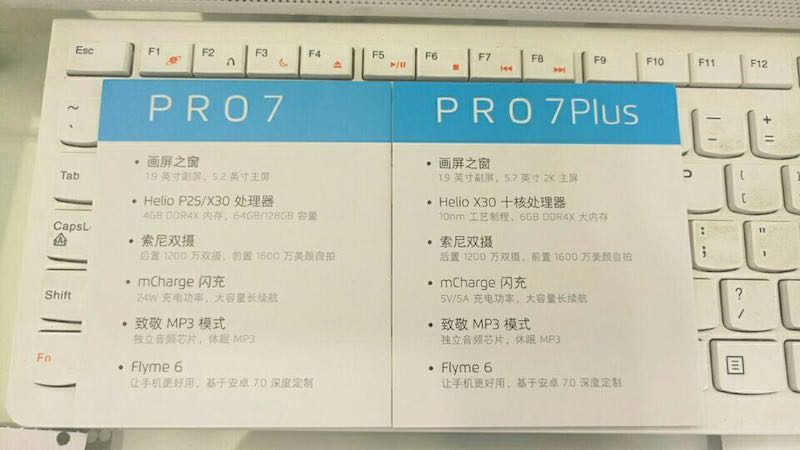 Meizu Pro 7 Plus Specs