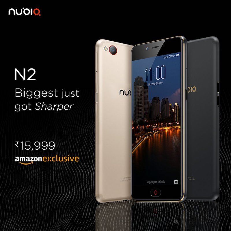 Nubia N2 Amazon Price