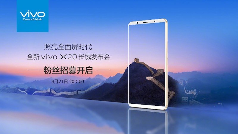 Vivo X20 Official launch