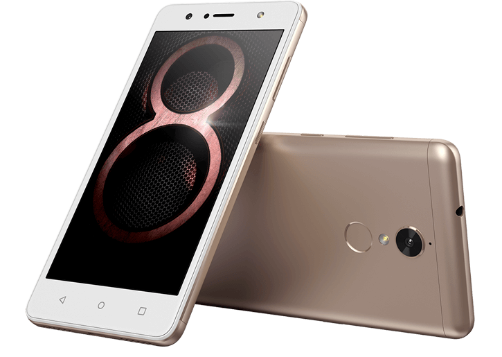 Lenovo k8 smartphone