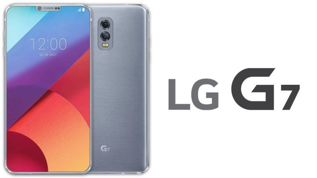 Rumored design of LG G7