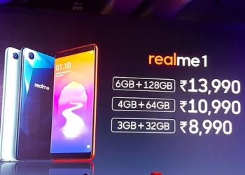 Oppo Realme 1 prices